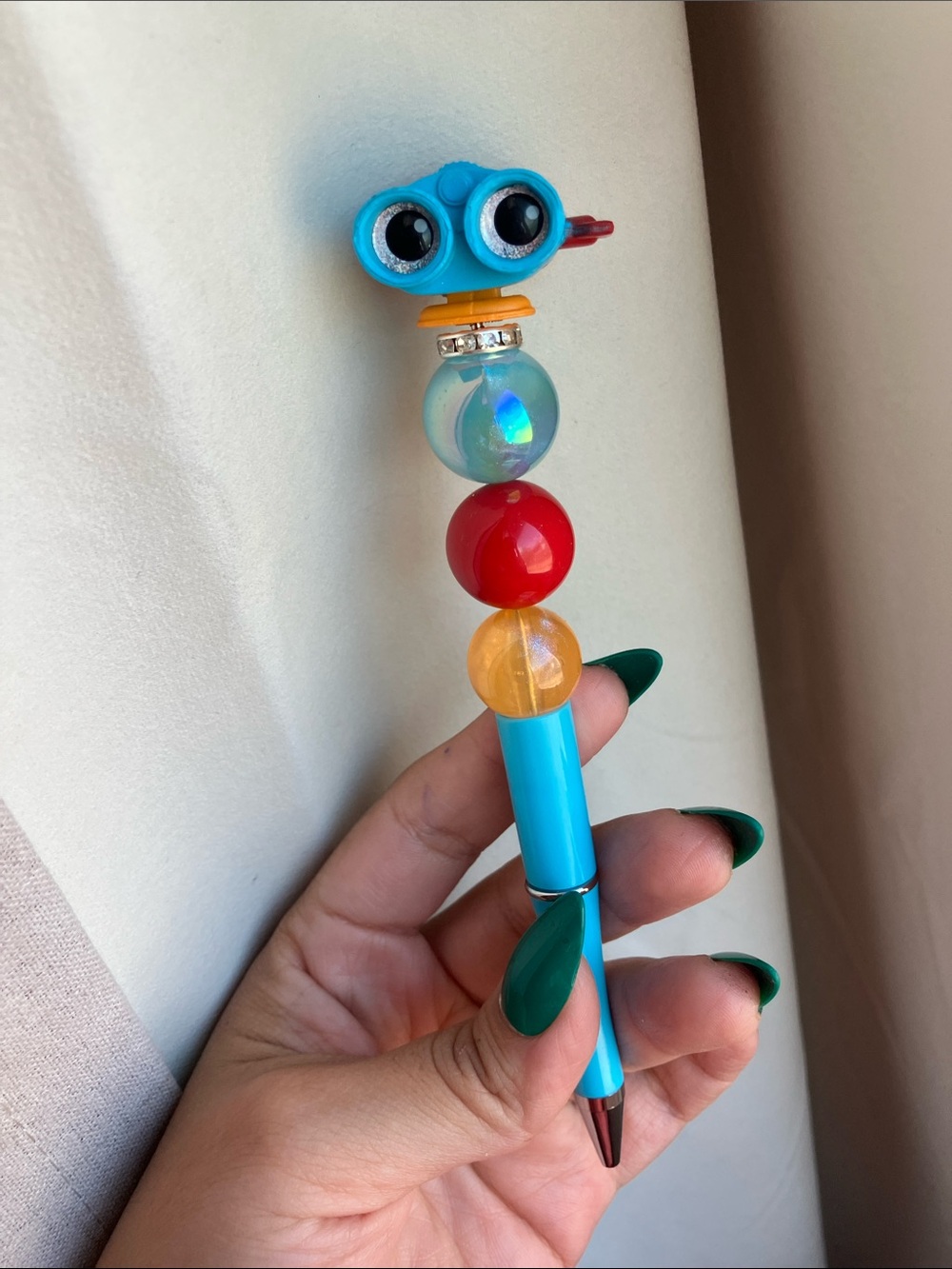 Toy Story Pen with Colorful Beads